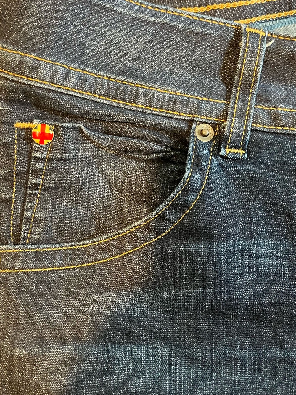 Vintage Hudson Blue Signature Bootcut Stretch Jeans 31 - Picture 5 of 8